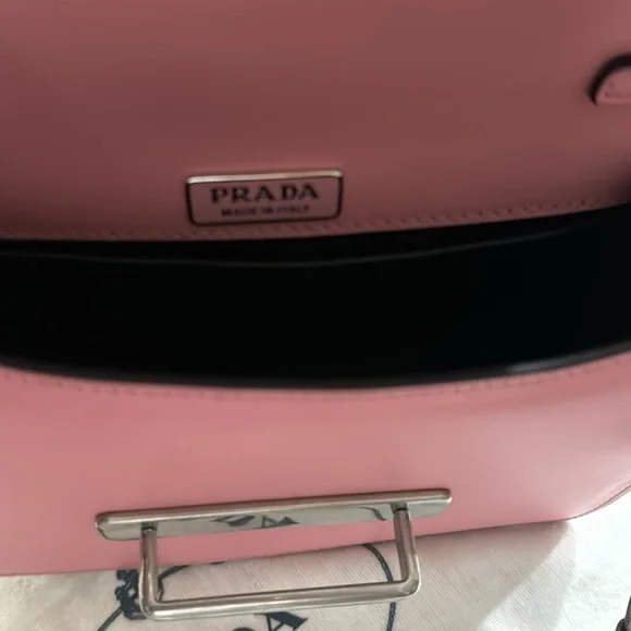 Prada Pink Mini Studded Cahier Bag - Picture 10 of 12